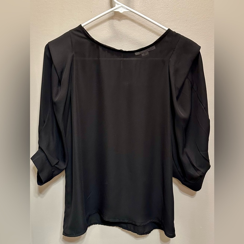 ⭐️NWOT Favlux Fashion Black Blouse/Top⭐️
